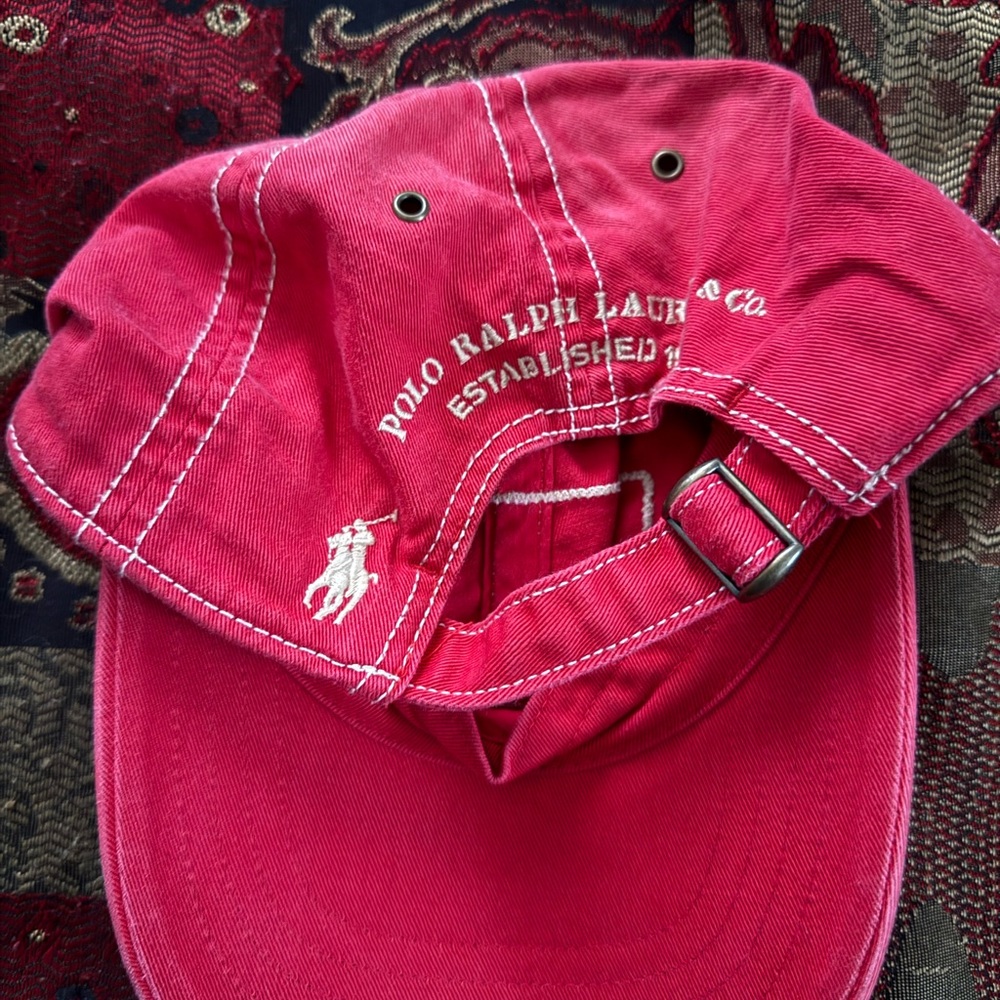 Polo Ralph Lauren USA Patchwork/Americana/Camo Adjustable Mesh Caps/Hats - Picture 5 of 7